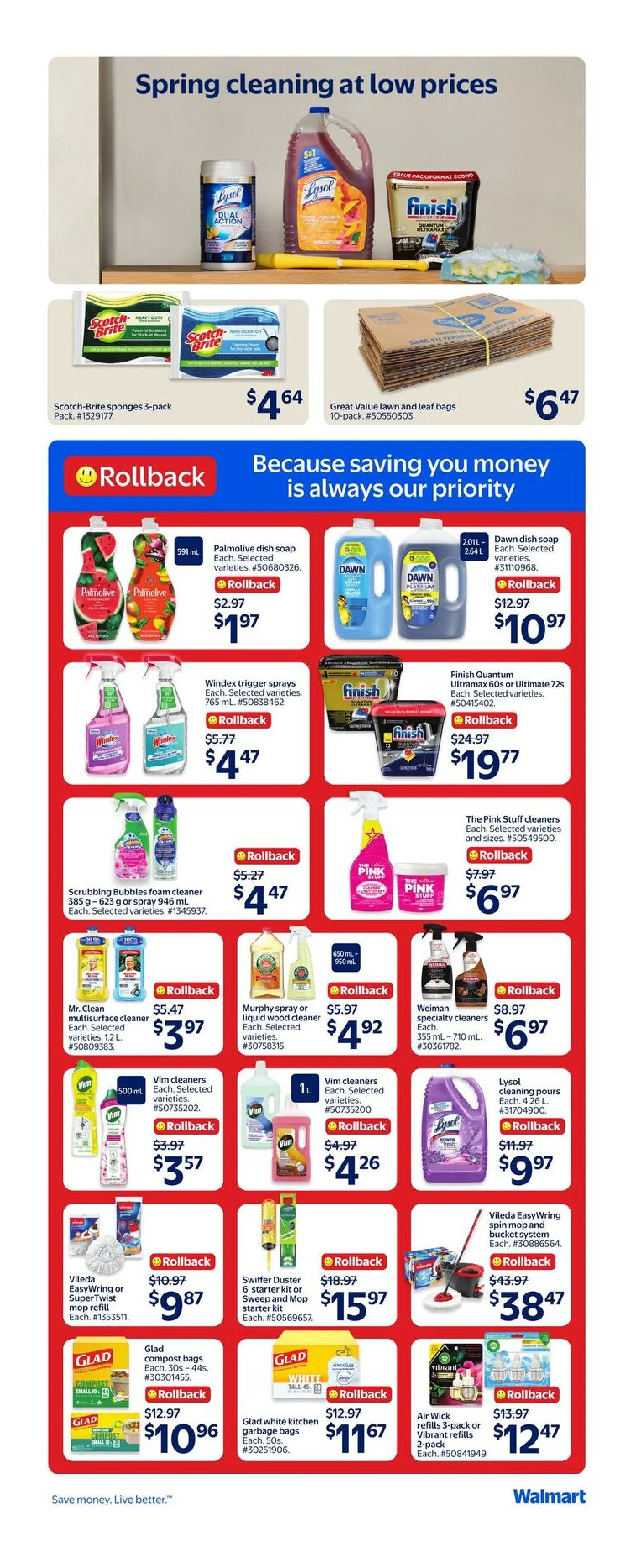  Walmart Sales from April 16 to April 22 2026 - flyer page 9