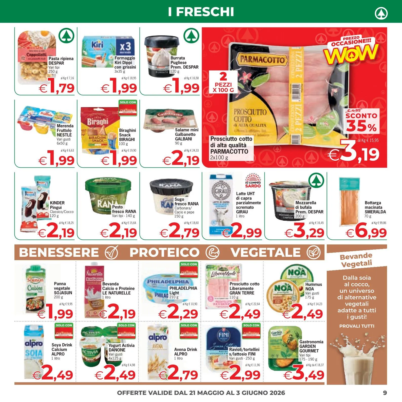 Volantini Eurospar da 21 maggio a 3 giugno di 2026 - Pagina del volantino 9