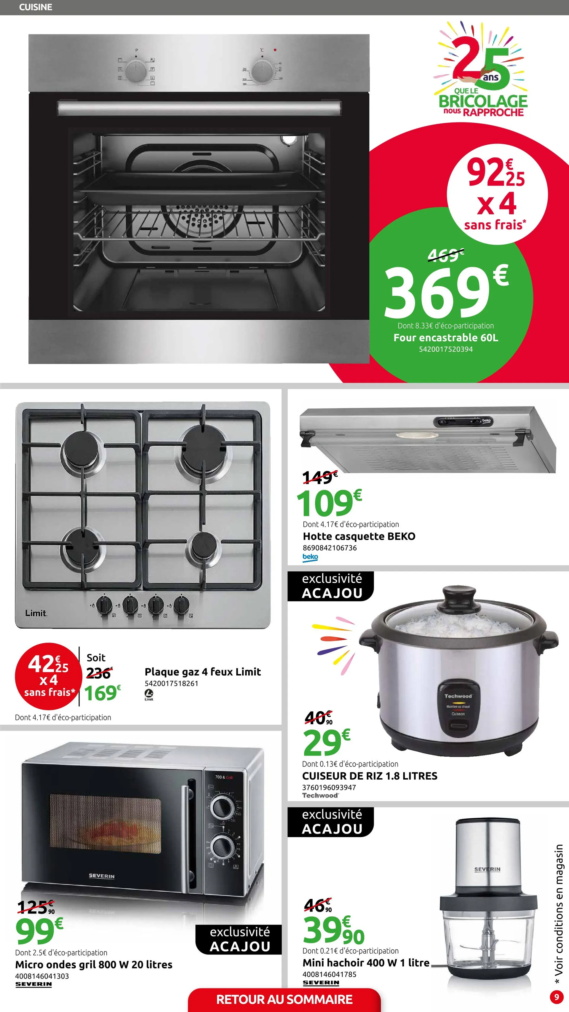 Mr. Bricolage Catalogues  du 30 avril au 25 mai 2025 - Catalogue page 9