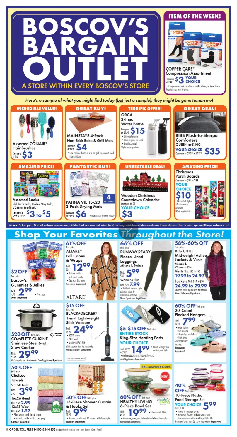 Weekly ad Boscov s Sales from October 2 to October 8 2025 - Page 9