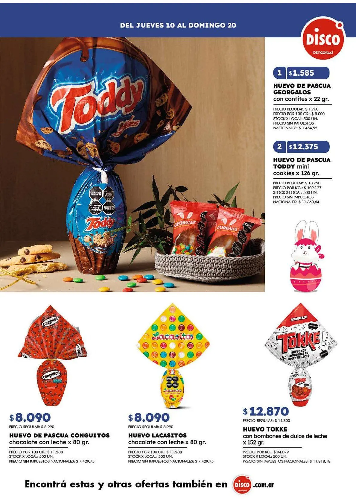 Ofertas de Disco Ofertas 15 de abril al 20 de abril 2025 - Página 9 del catálogo