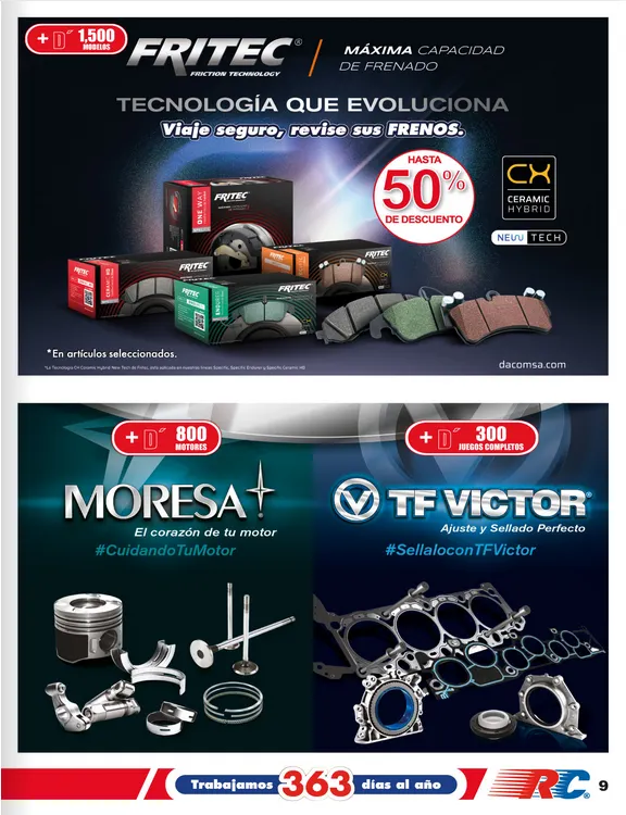 Catálogo de Refaccionaria California Ofertas 1 de diciembre al 31 de diciembre 2025 - Pagina 9