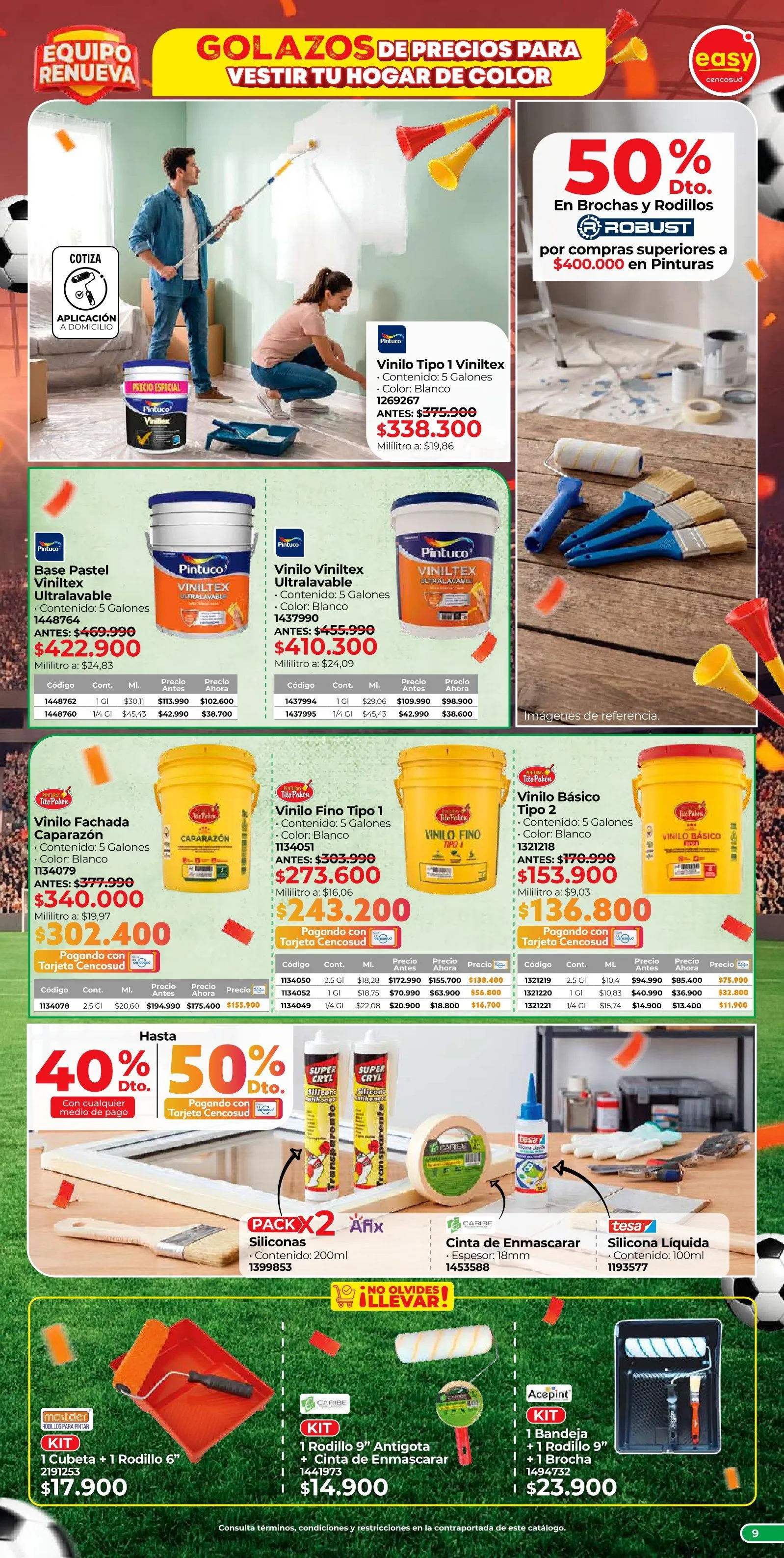 Catalogo de Easy Ofertas 16 de marzo al 16 de abril 2026 - Pag 9