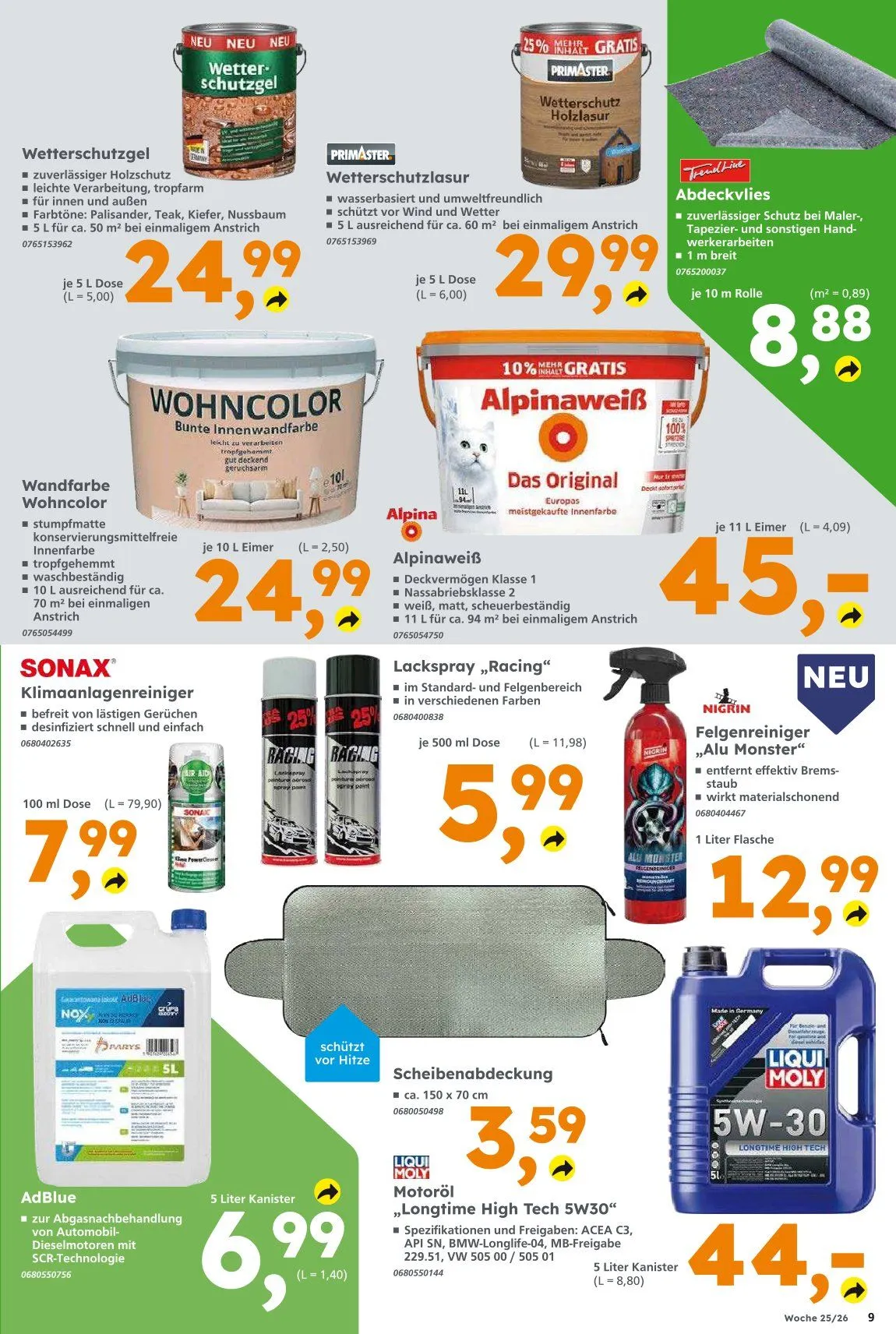 Globus  Angebote von 15. Juni bis 20. Juni 2026 - Prospekt seite 9
