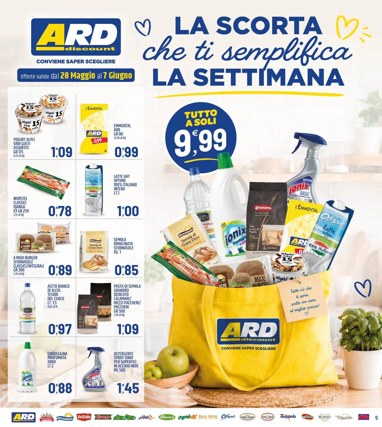 Volantini ARD Discount da 28 maggio a 3 giugno di 2026 - Pagina del volantino 9