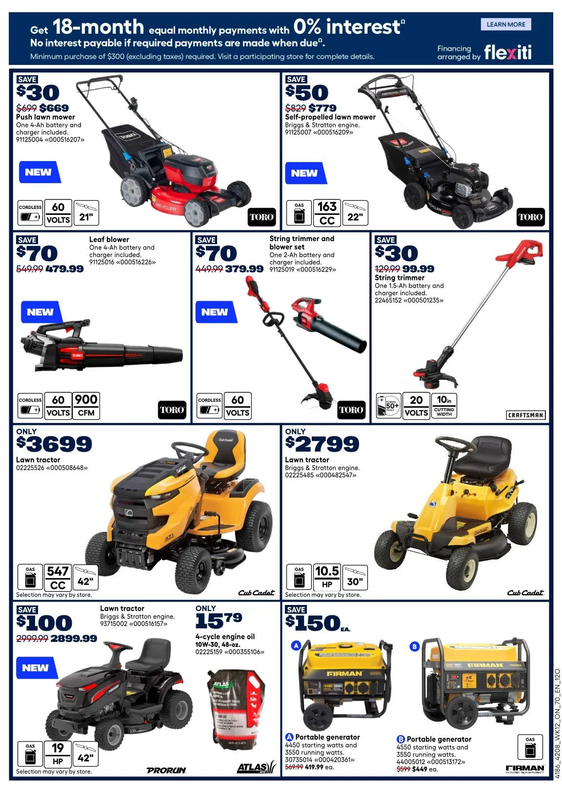 RONA Sales from April 20 to April 22 2026 - flyer page 9