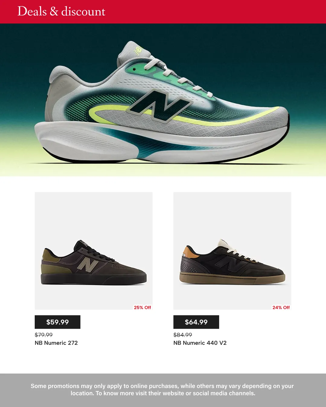 Weekly ad  New Balance Sales from April 15 to May 4 2026 - Page 9