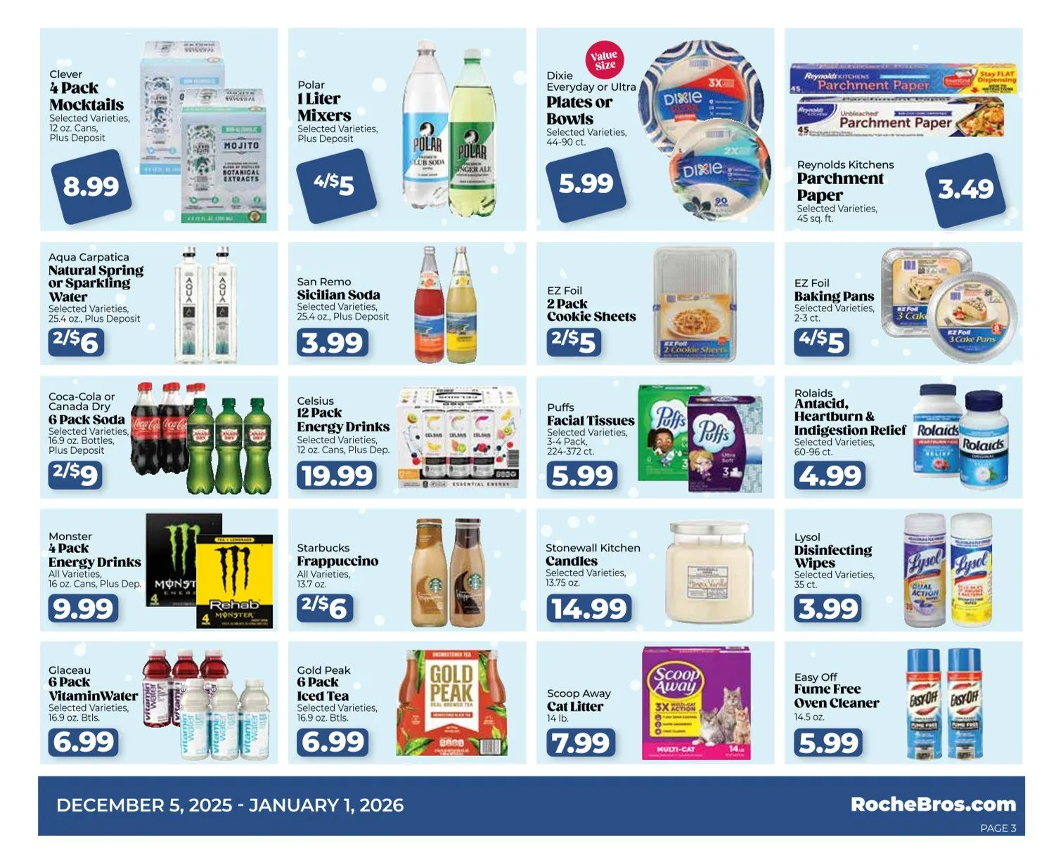 Weekly ad Roche Bros. Sales from December 5 to December 11 2025 - Page 9