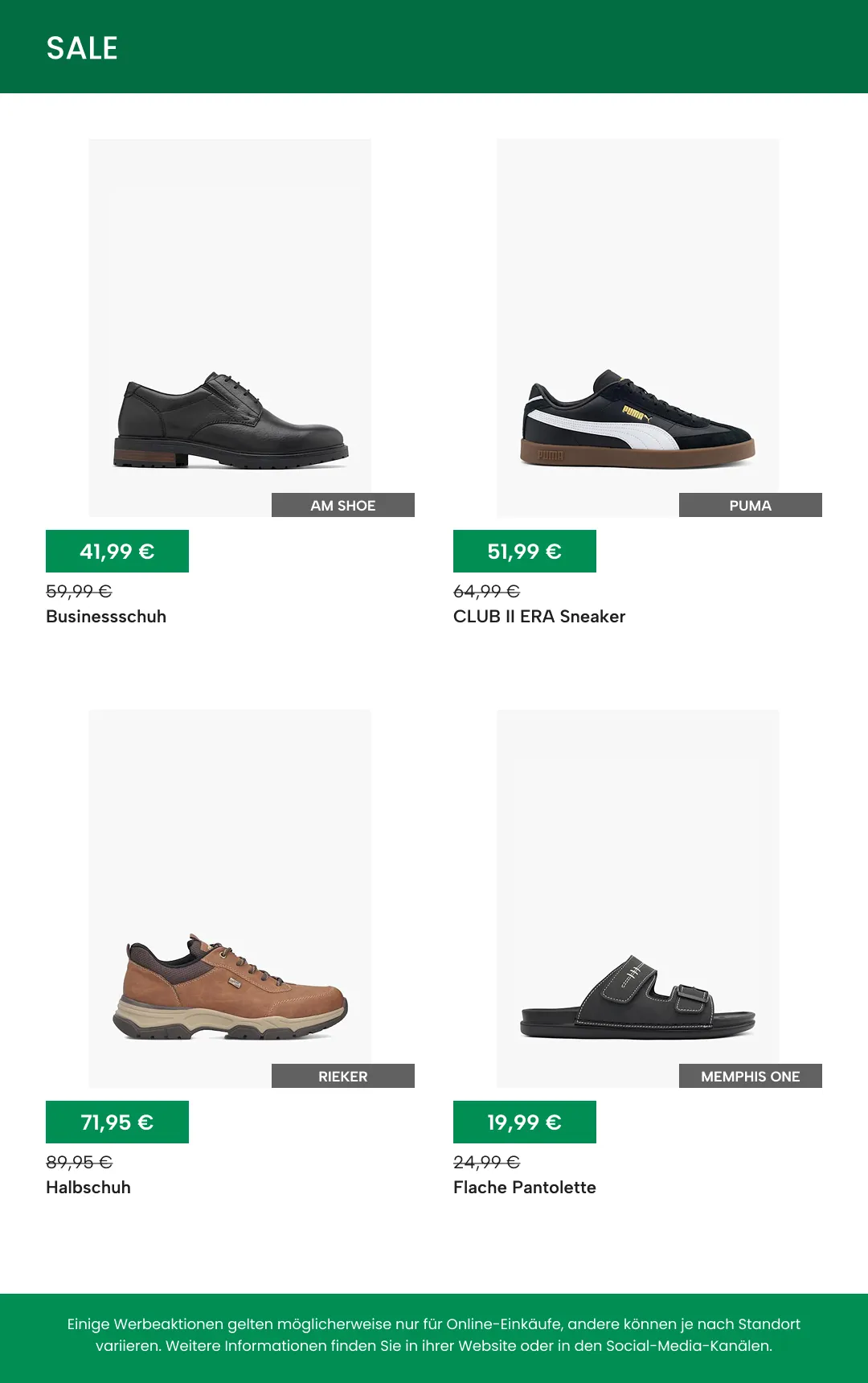 Deichmann von 26. Februar bis 17. März 2026 - Flugblätt seite 10