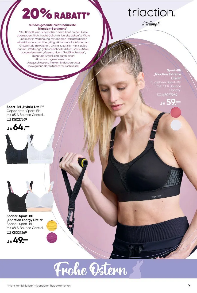 GALERIA Karstadt Kaufhof Prospekt von 3. April bis 8. April 2025 - Prospekt seite 9