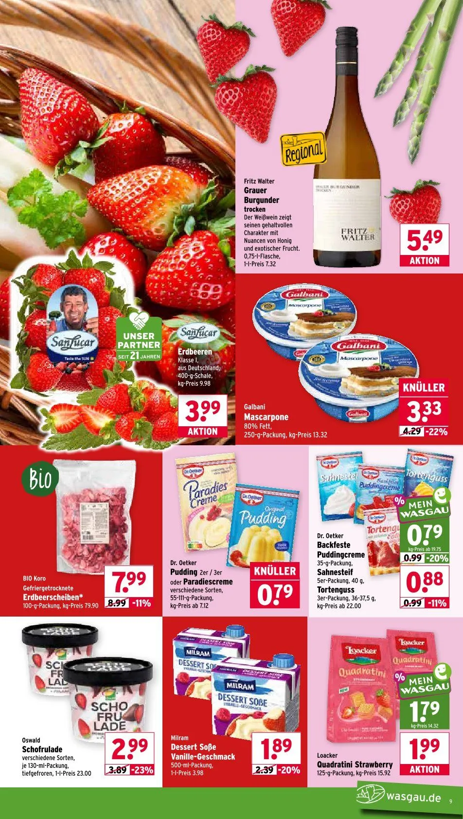 Wasgau Angebote von 18. Mai bis 23. Mai 2026 - Prospekt seite 9