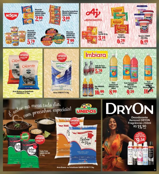 Encarte de Folhetos Unidos Supermercados  1 de junho até 15 de junho 2026 - Pagina 9