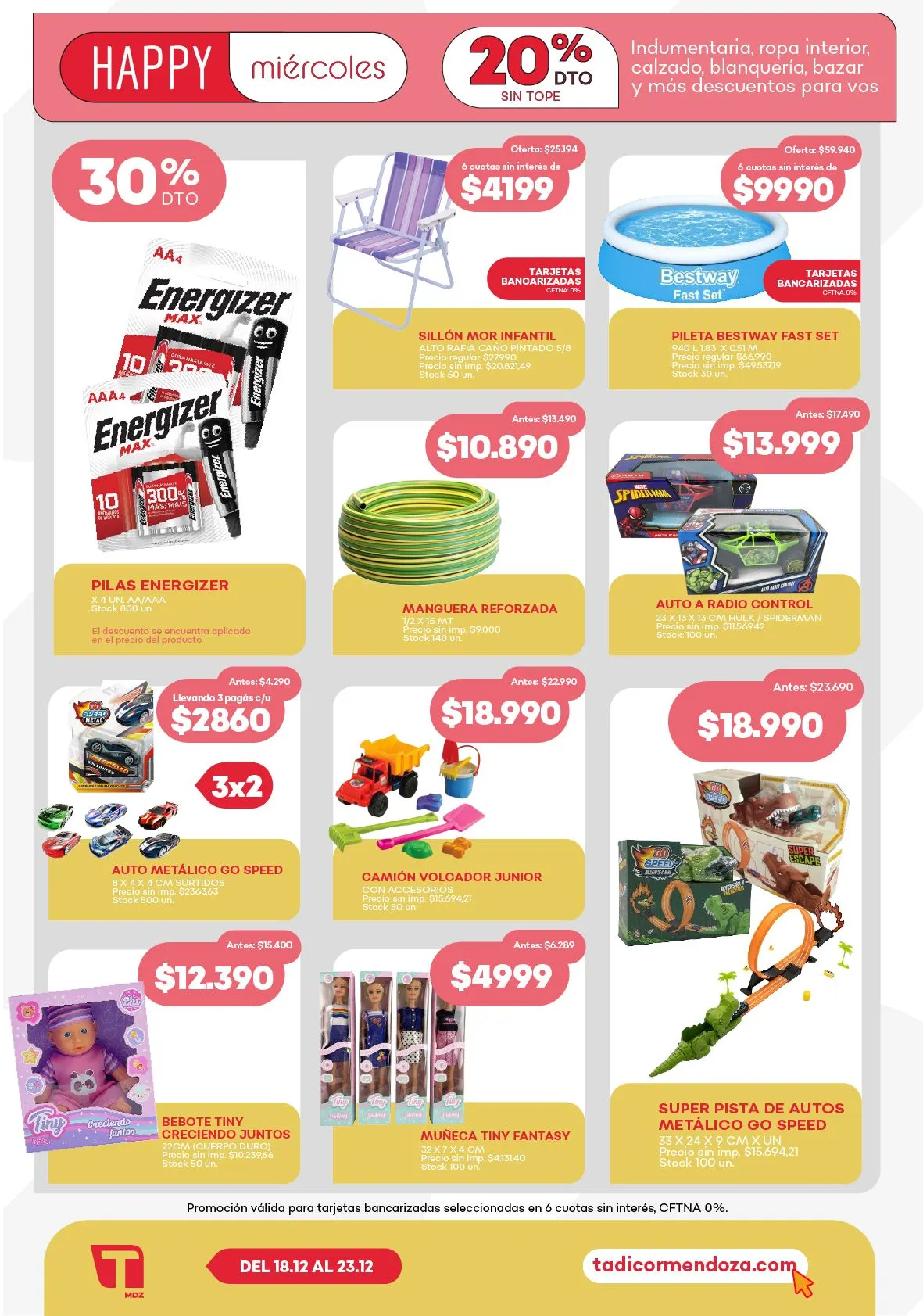 Ofertas de Supermercados Tadicor Ofertas 18 de diciembre al 24 de diciembre 2025 - Página 9 del catálogo