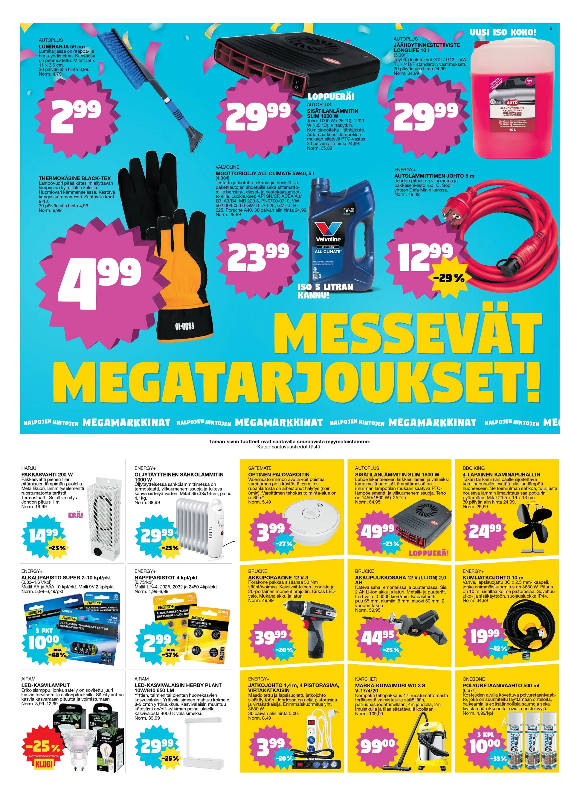 Tokmanni voimassa alkaen 12. tammikuuta - 18. tammikuuta 2026 - Tarjouslehti sivu 9
