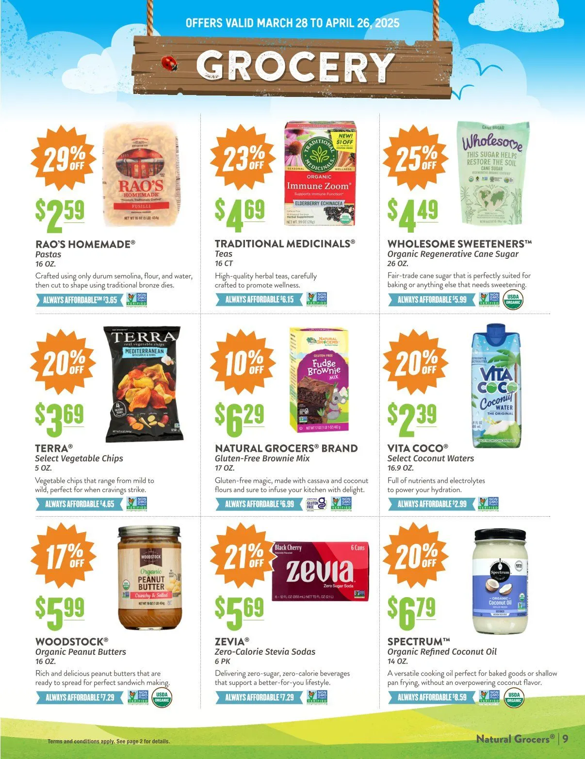 Weekly ad Natural Grocers Deals from April 4 to April 30 2025 - Page 16
