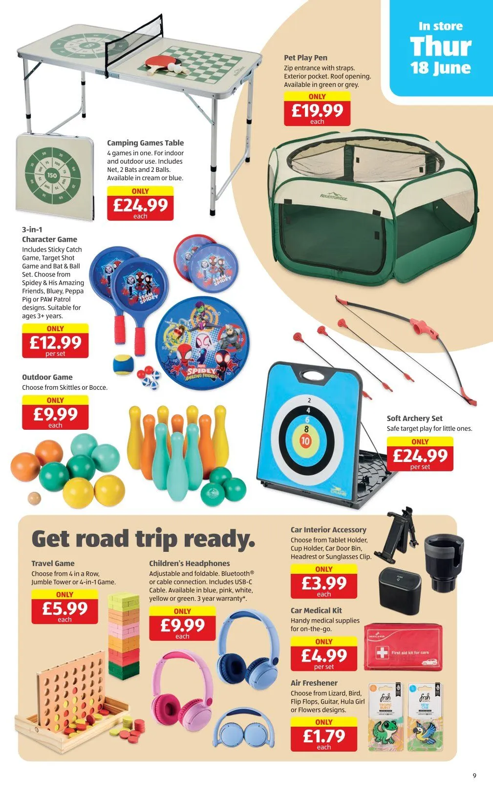  Aldi Catalogues from 18 June to 21 June 2026 - Catalogue Page 9