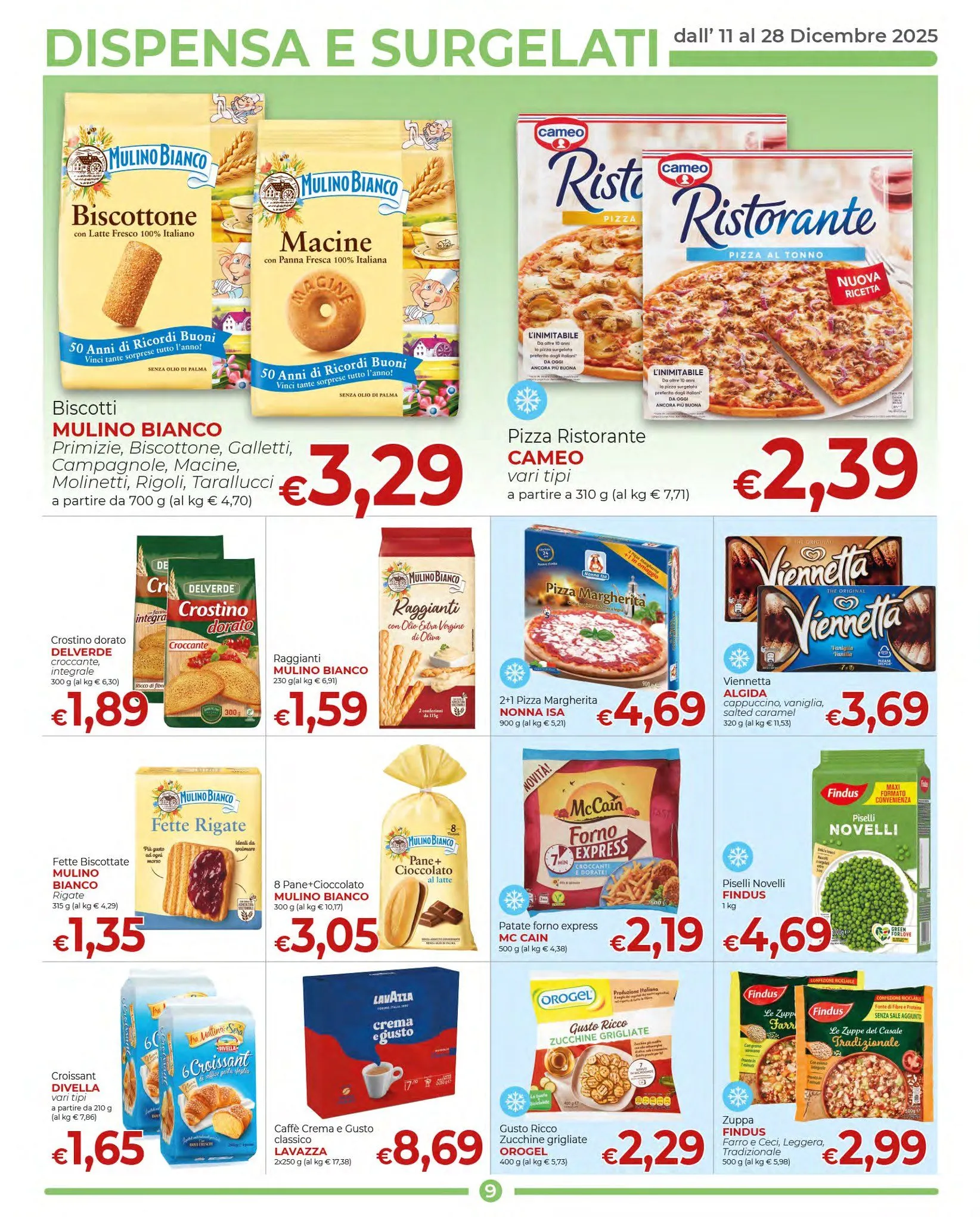 Supermercati Nonna Isa Volantino da 11 dicembre a 28 dicembre di 2025 - Pagina del volantino 9
