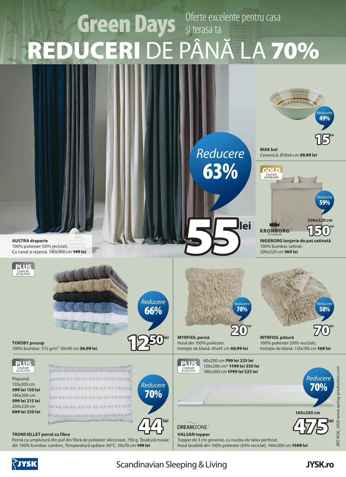 Catalog JYSK  de la 26 iunie până la 1 iulie 2026 - Revista Pagina 9