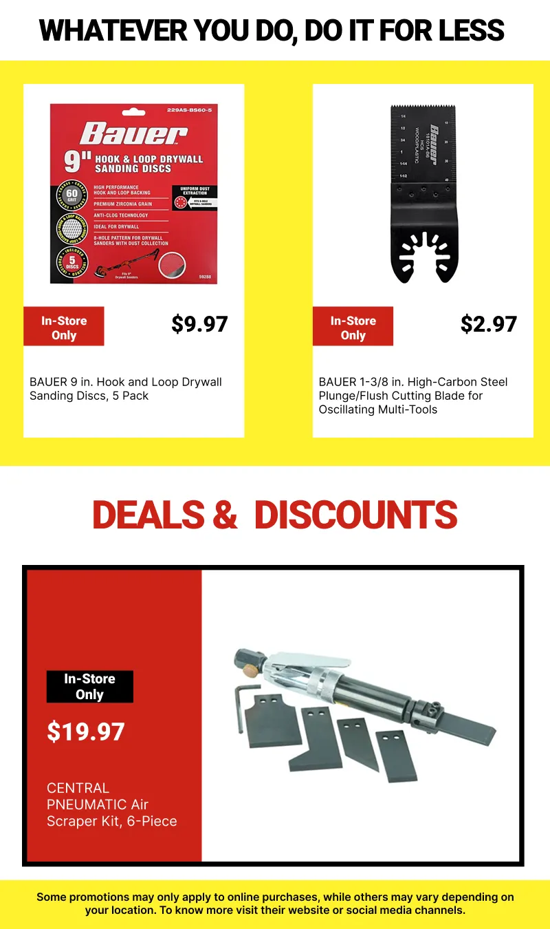 Weekly ad  Harbor Freight Sales from April 30 to May 14 2026 - Page 9