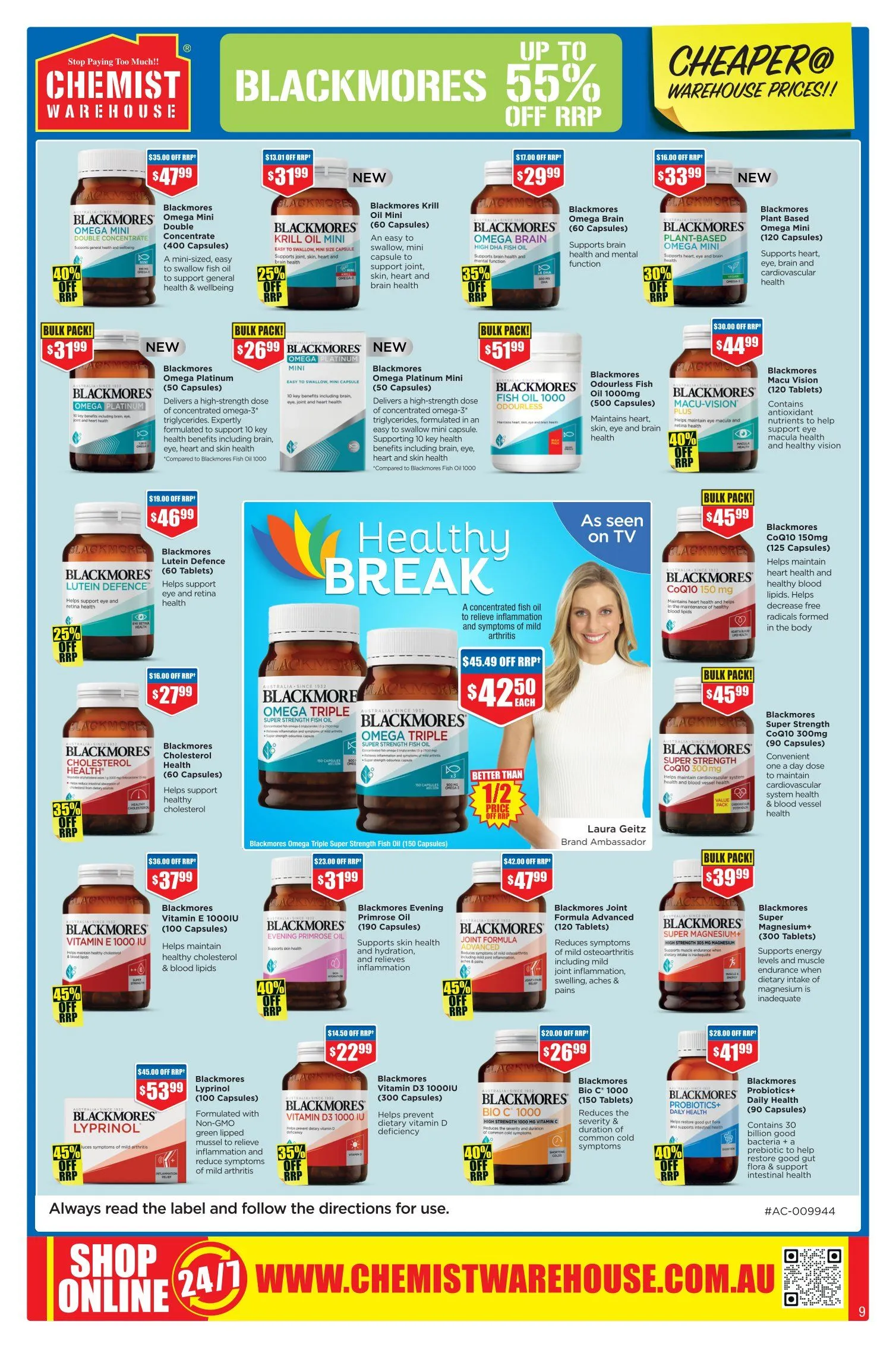 Chemist Warehouse Sales - Catalogue valid from 6 February to 12 February 2026 - page 9