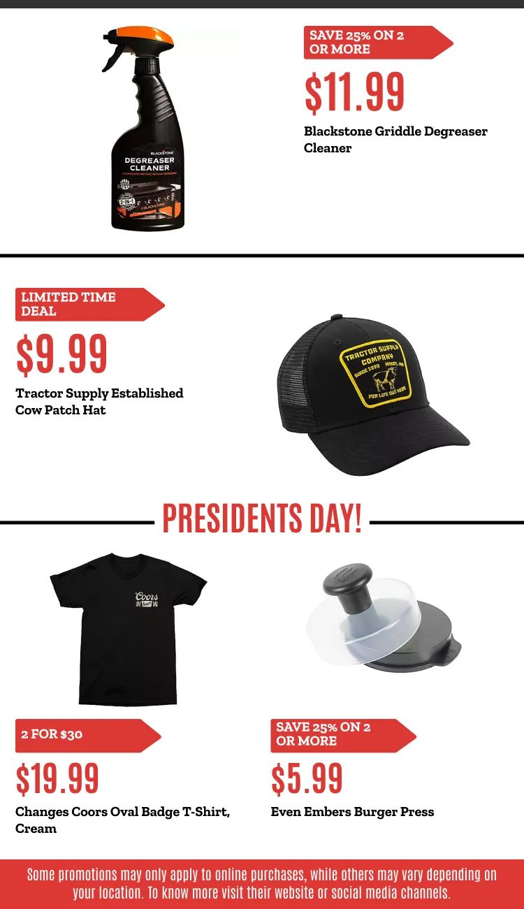 Weekly ad Tractor Supply Co. Sales from June 12 to July 1 2026 - Page 9