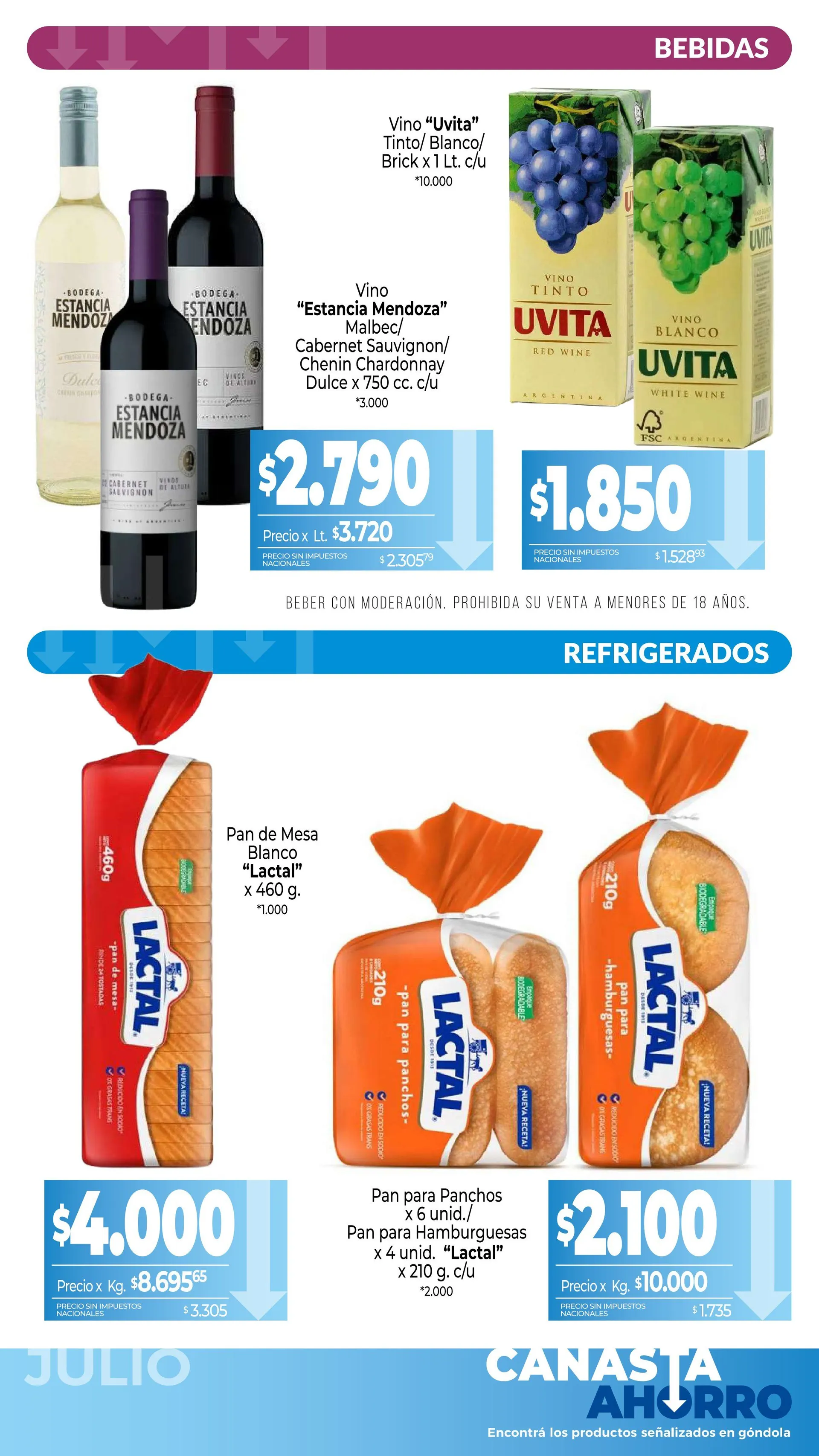 Ofertas de Ofertas La Anónima 8 de julio al 31 de julio 2026 - Página 9 del catálogo
