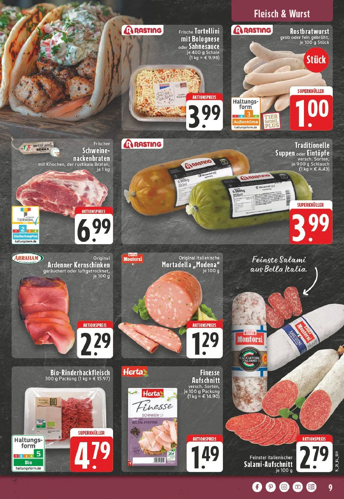 Edeka Prospekt von 7. April bis 12. April 2025 - Prospekt seite 9