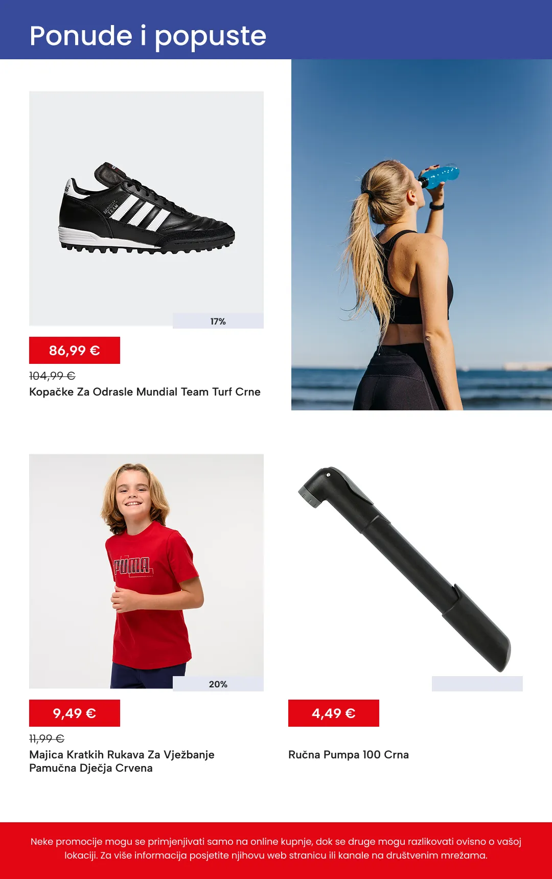 Katalog  Decathlon od 17. lipnja do 1. srpnja 2026. - Pregled Stranica 9