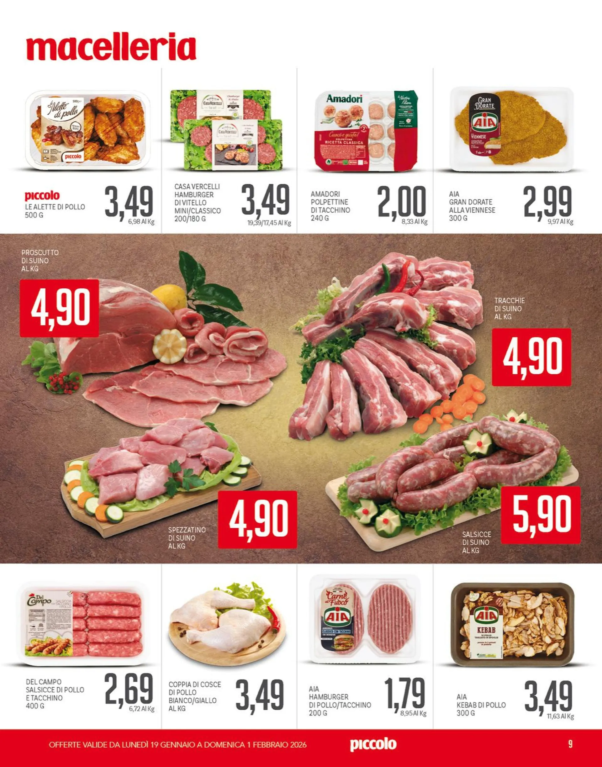 Volantino Piccolo da 19 gennaio a 1 febbraio di 2026 - Pagina del volantino 9