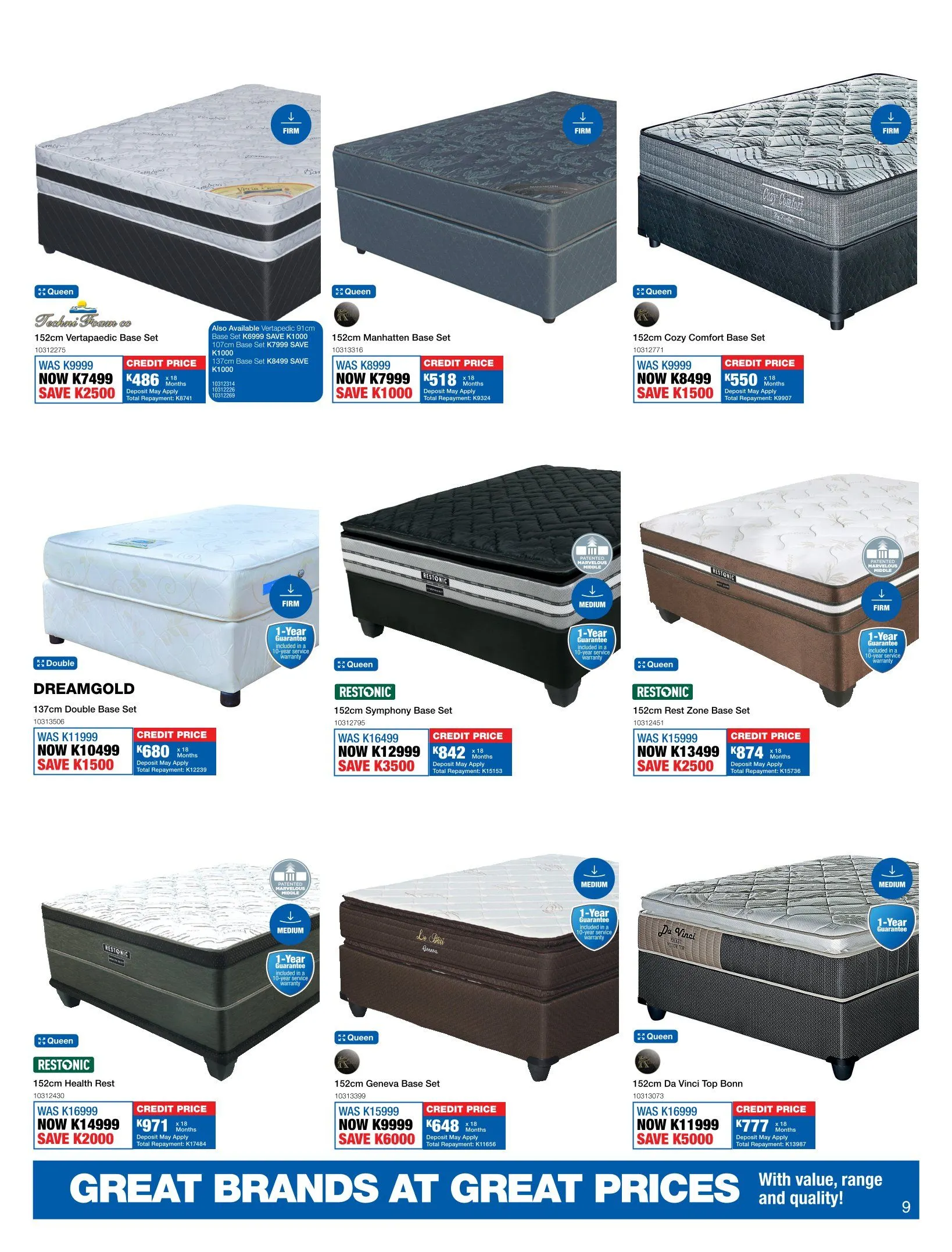 OK Furniture Sales from 18 May to 17 June 2026 - Catalogue Page 9