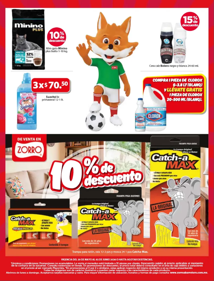 Catálogo de  Zorro Ofertas 20 de mayo al 12 de junio 2026 - Pagina 9