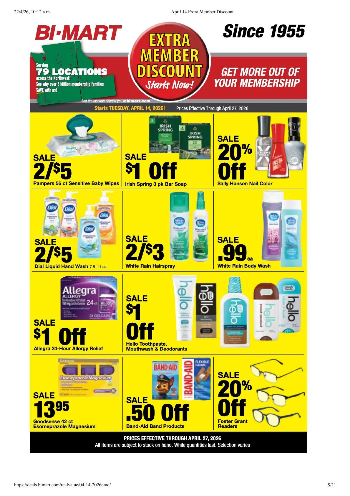 Weekly ad Bi-Mart weekly ads from April 14 to April 27 2026 - Page 9