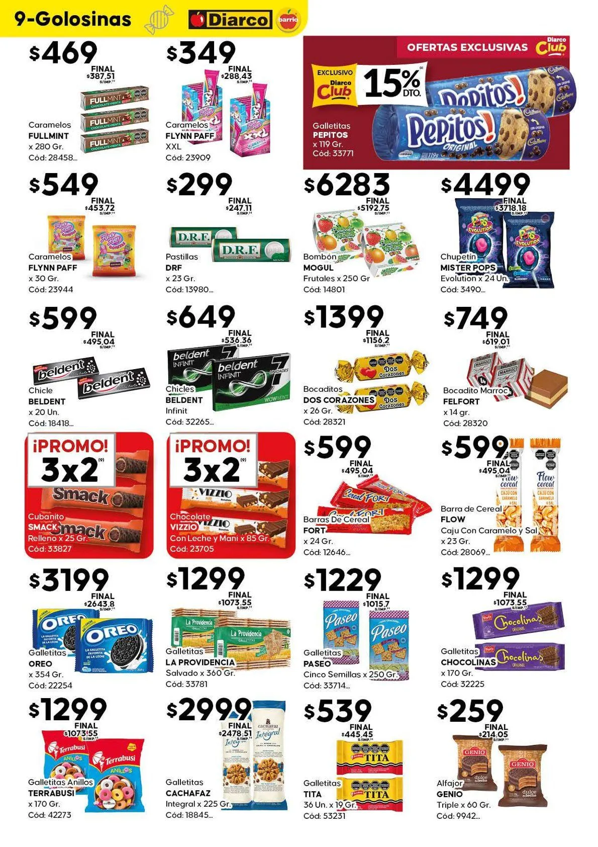 Ofertas de Ofertas Diarco 25 de agosto al 29 de agosto 2025 - Página 9 del catálogo