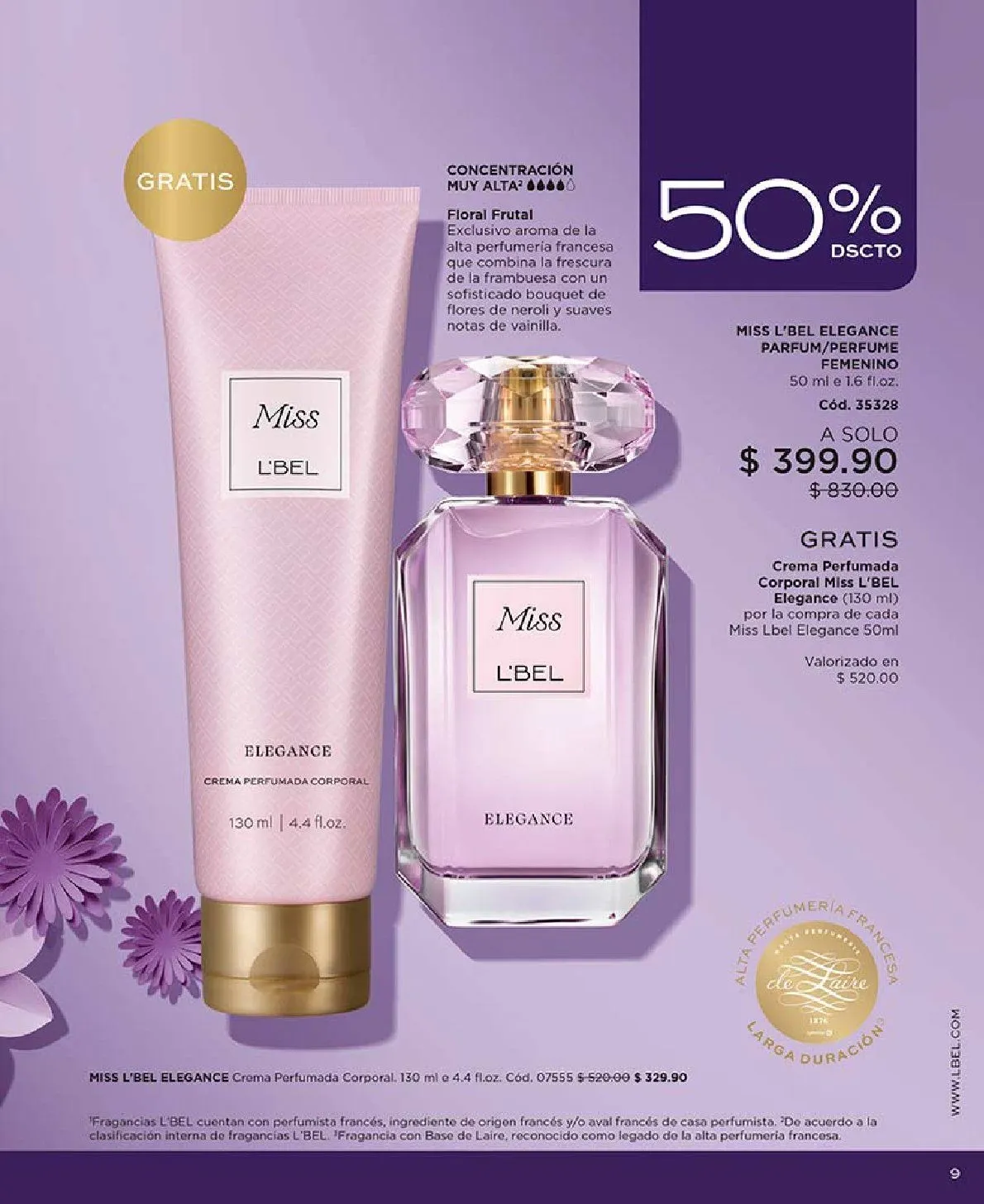 Catálogo de Catalogo L'Bel 1 de abril al 6 de mayo 2026 - Pagina 9