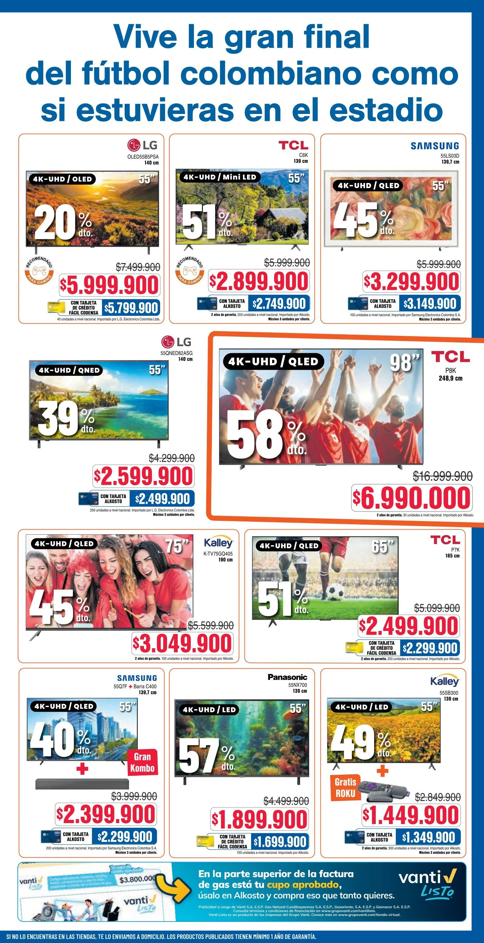 Catalogo de Útimas ofertas de Alkosto 28 de junio al 6 de agosto 2025 - Pag 9