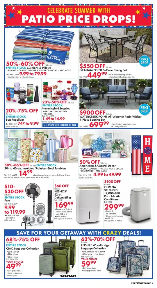 Weekly ad Boscov's Sales from June 25 to July 1 2026 - Page 9
