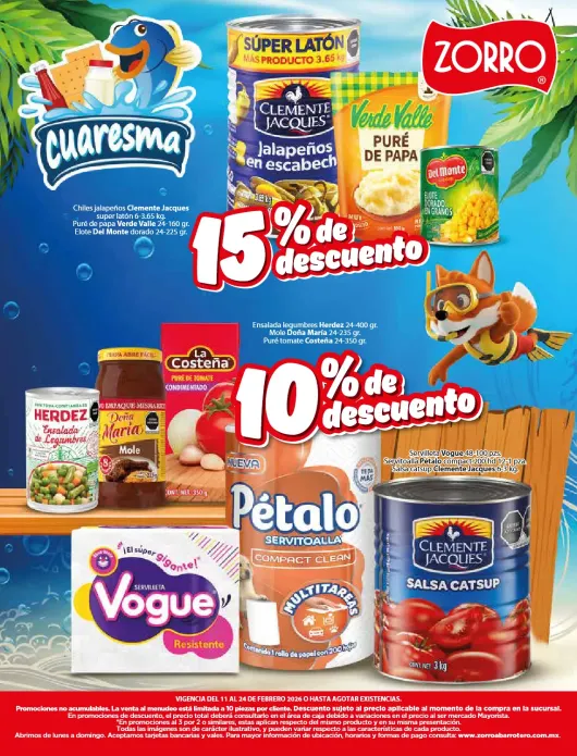 Catálogo de Zorro catálogos y ofertas 11 de febrero al 28 de febrero 2026 - Pagina 9