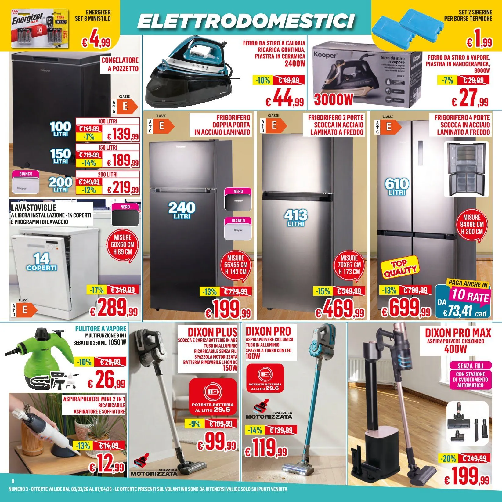 VOLANTINO da 9 marzo a 7 aprile di 2026 - Pagina del volantino 9