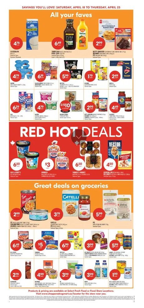 Shoppers Drug Mart Sales from April 18 to April 23 2026 - flyer page 4