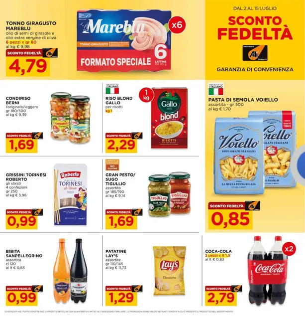 Volantini Alì Supermercati da 2 luglio a 15 luglio di 2026 - Pagina del volantino 9