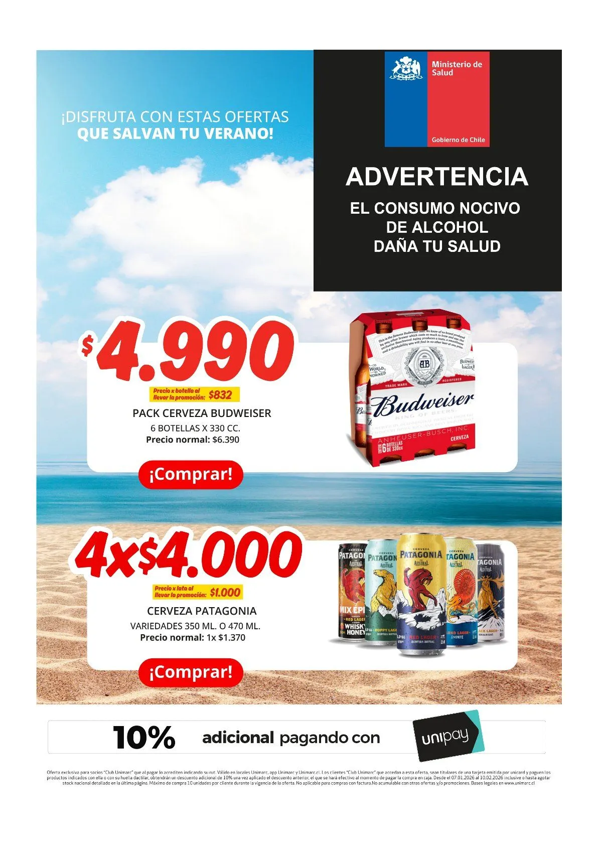 Catálogo de Ofertas en Unimarc 1 de enero al 31 de enero 2026 - Página 9