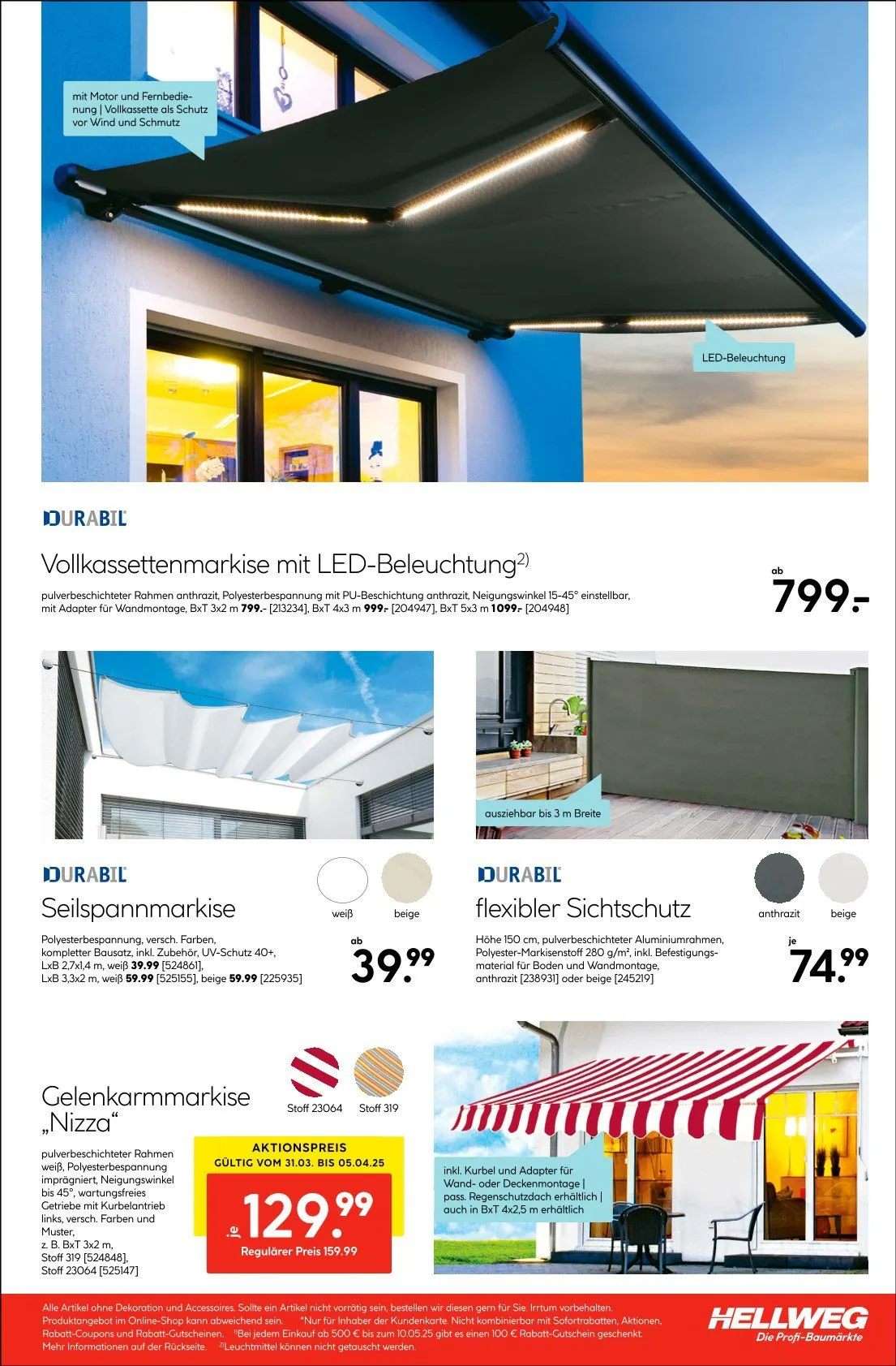 Hellweg Prospekt von 31. März bis 10. April 2025 - Prospekt seite 9