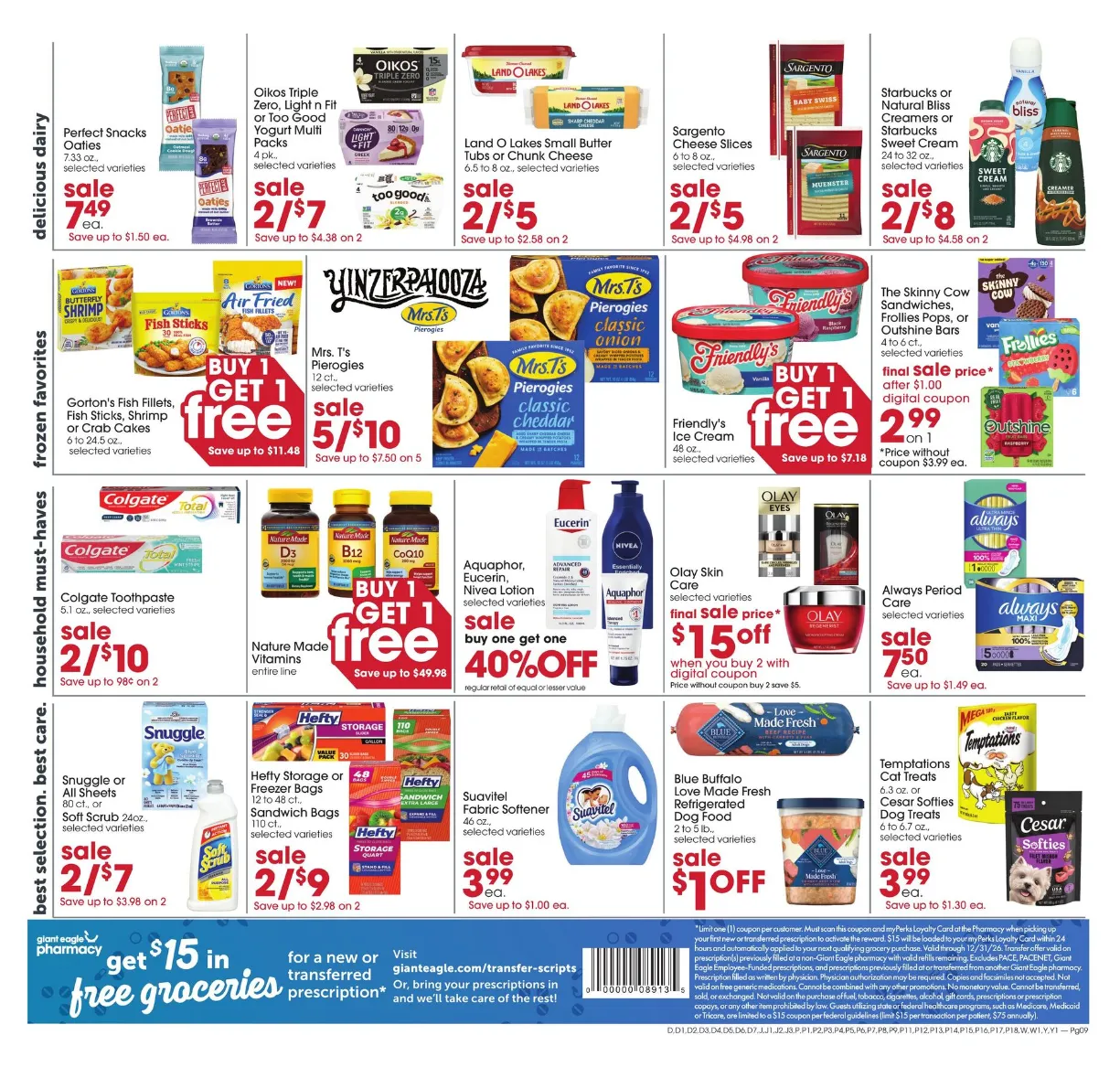 Weekly promotion Giant Eagle Sales spanning from July 22 to July 28 2026 - Page 9 for Catalogue 365