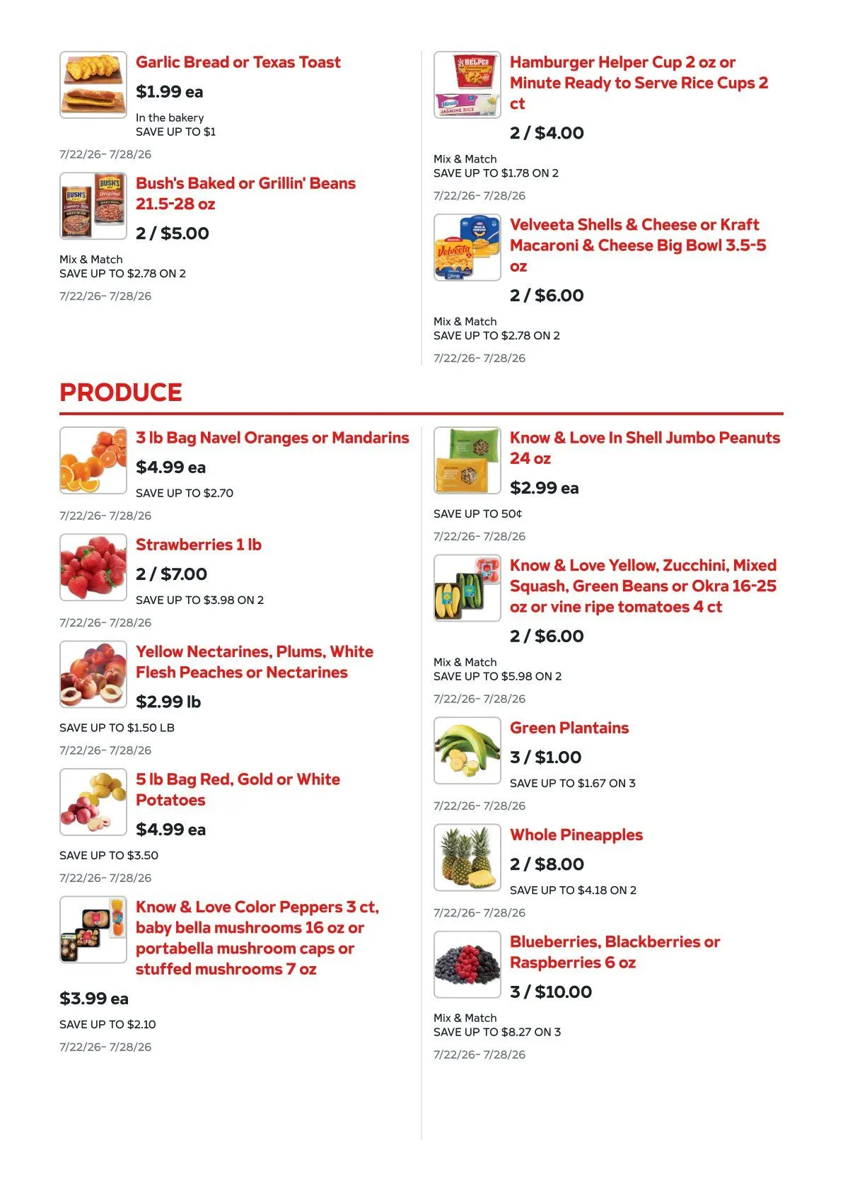 Weekly ad Harveys Supermarket  from July 22 to July 28 2026 - Page 9