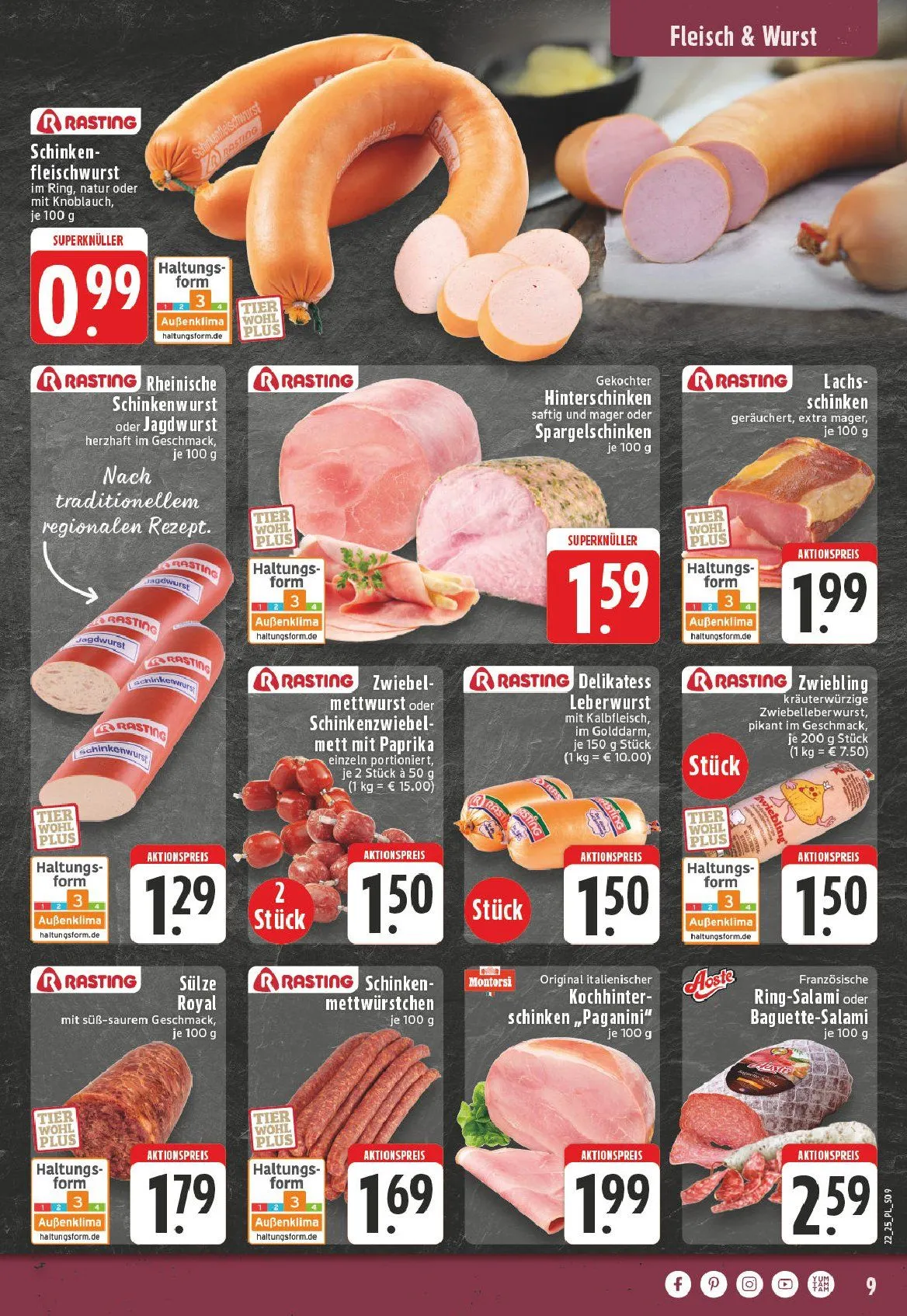 Edeka Prospekt von 26. Mai bis 31. Mai 2025 - Prospekt seite 9