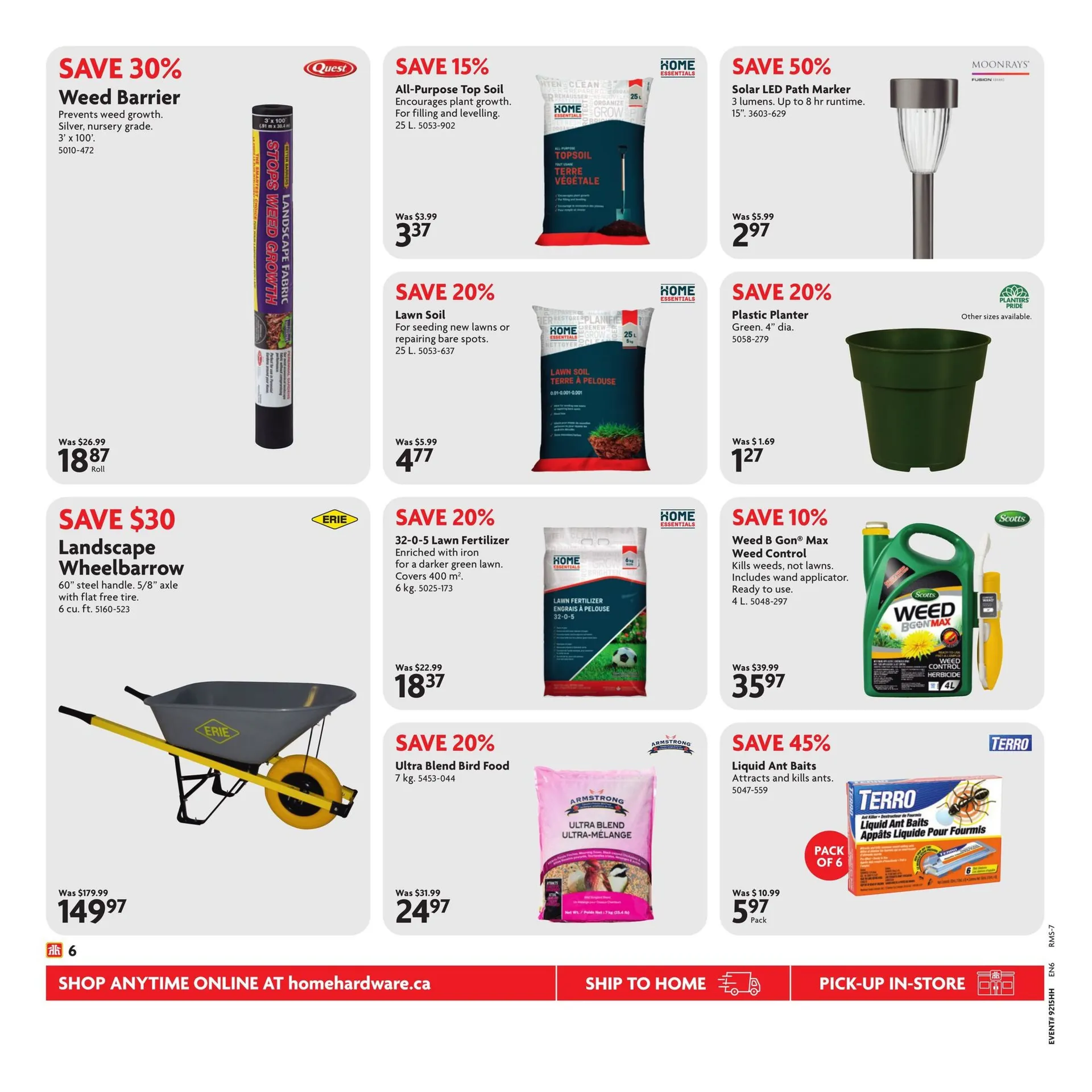 Home Hardware Sales from April 10 to April 23 2025 - flyer page 9