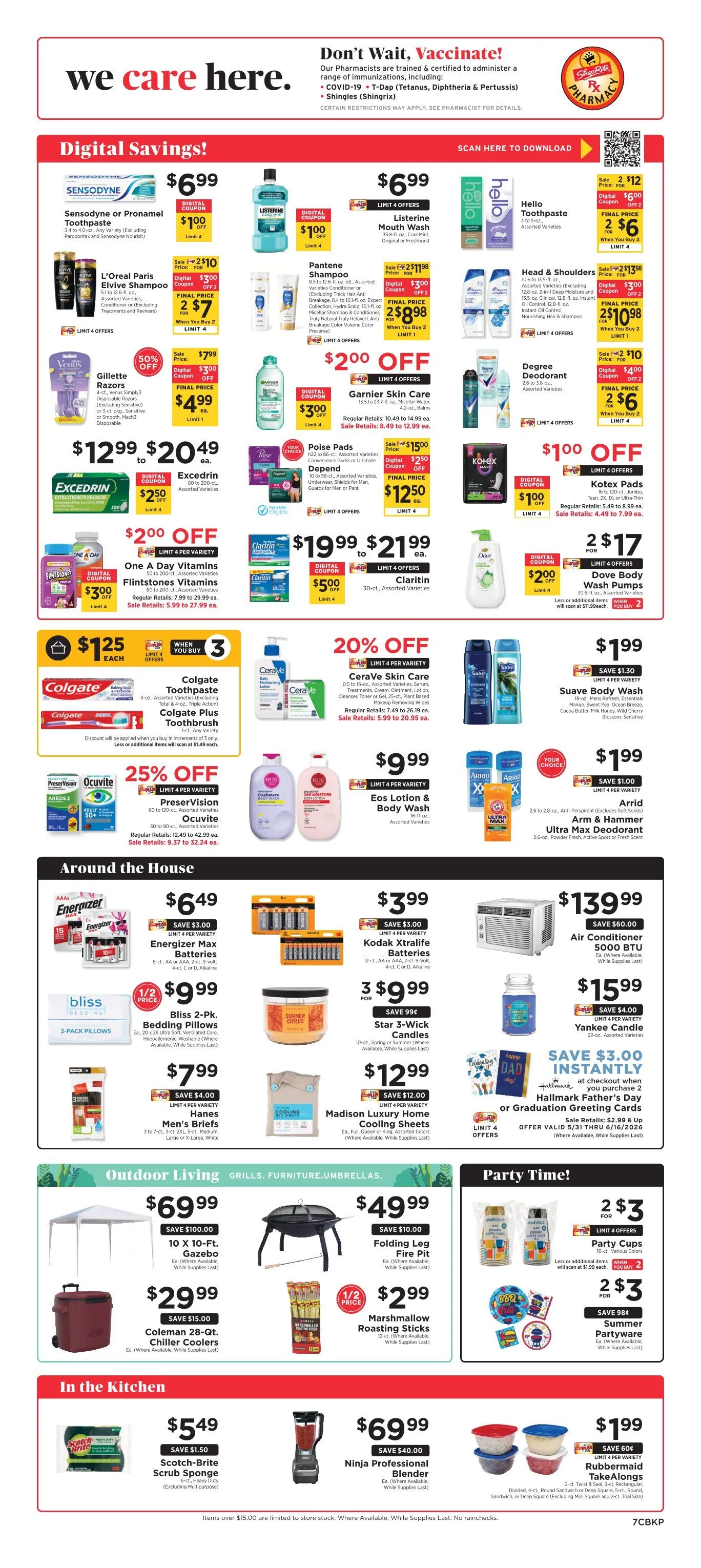 Weekly promotion ShopRite weekly ads spanning from May 31 to June 6 2026 - Page 9 for Catalogue 365