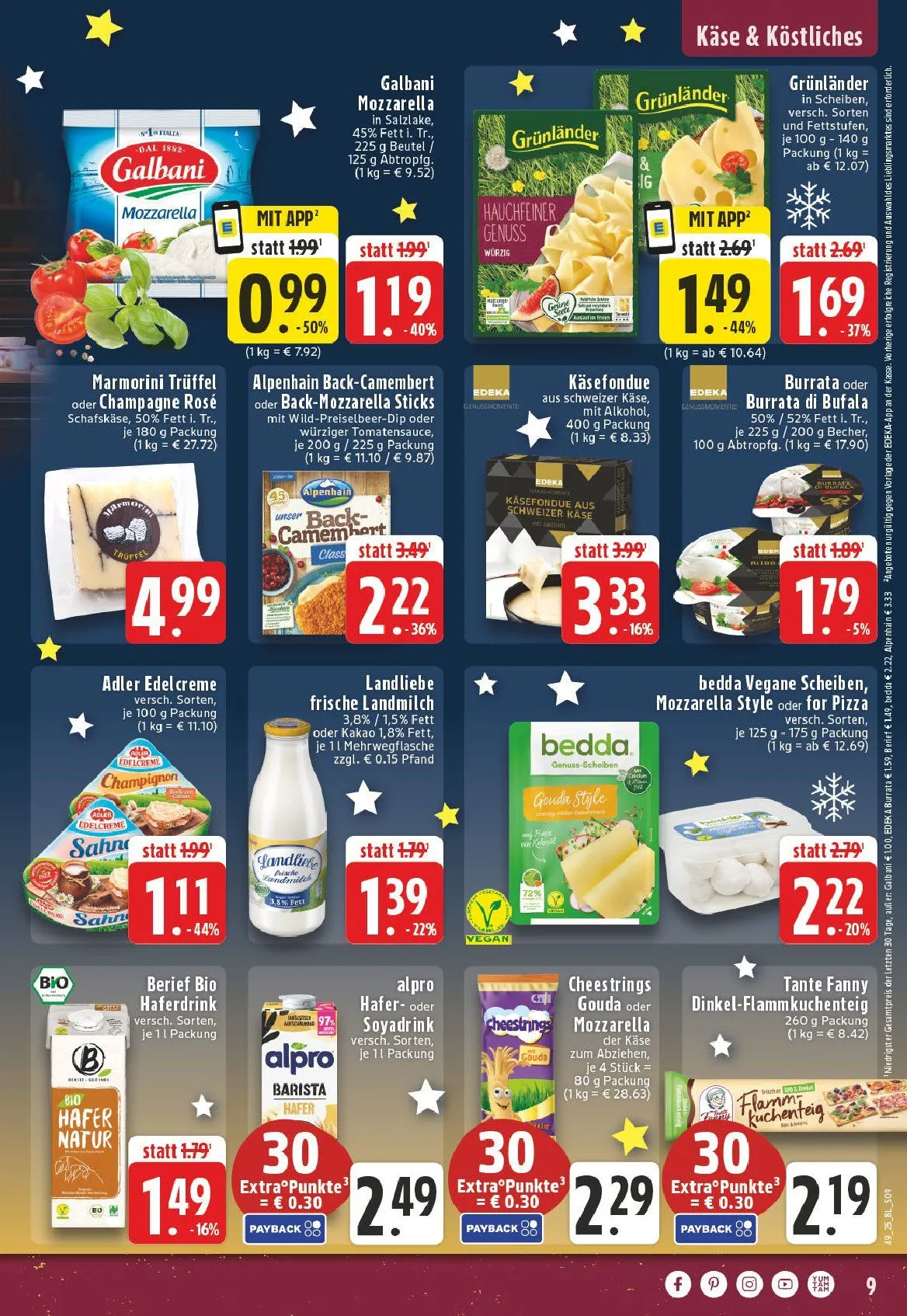 Edeka Angebote von 1. Dezember bis 6. Dezember 2025 - Prospekt seite 9