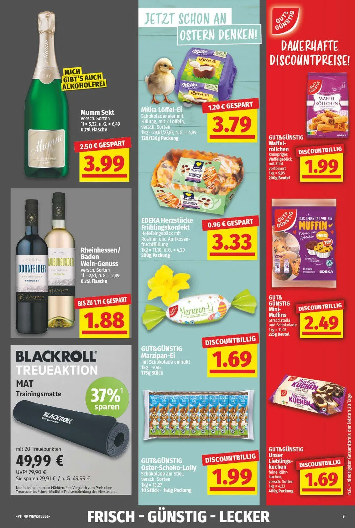 NP Discount Rabatte von 9. März bis 14. März 2026 - Prospekt seite 9