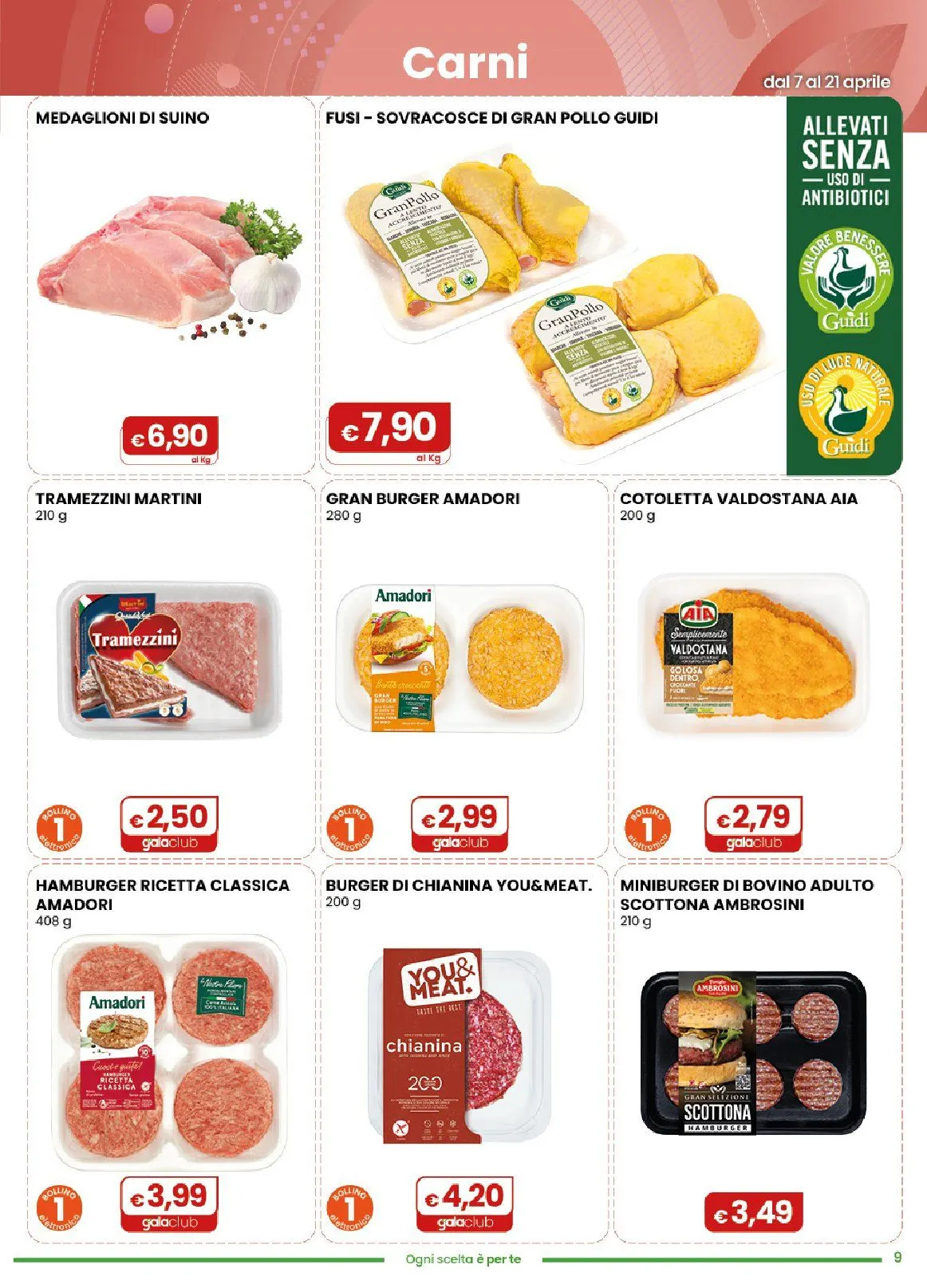 Volantini Gala Supermercati da 7 aprile a 21 aprile di 2026 - Pagina del volantino 9